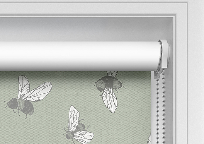 Busy Bee, Spring Green - Twist&Fit Roller Blind - Image 11